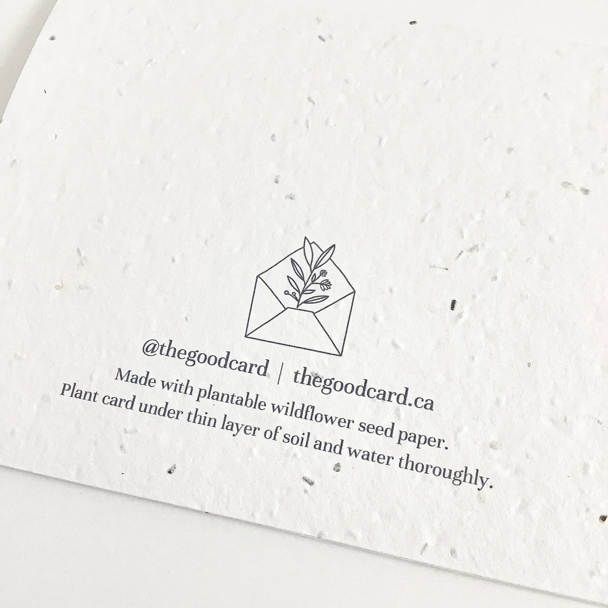 Be My Valentine Plantable Card