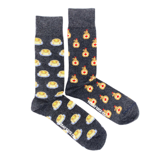 Men's Socks | Maple Syrup | Canned Socks | Mismatched