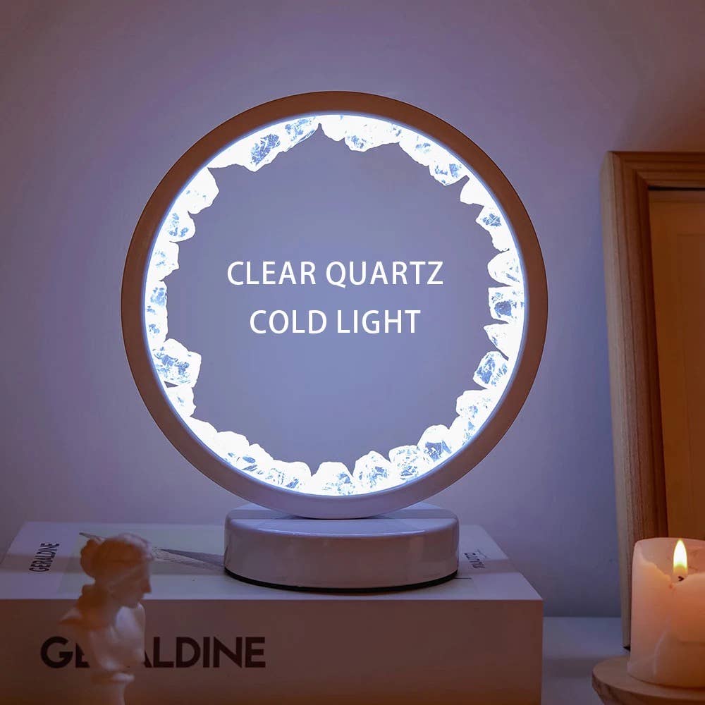 Zen Garden Night Light - LED Crystal Gemstone Night Lamp