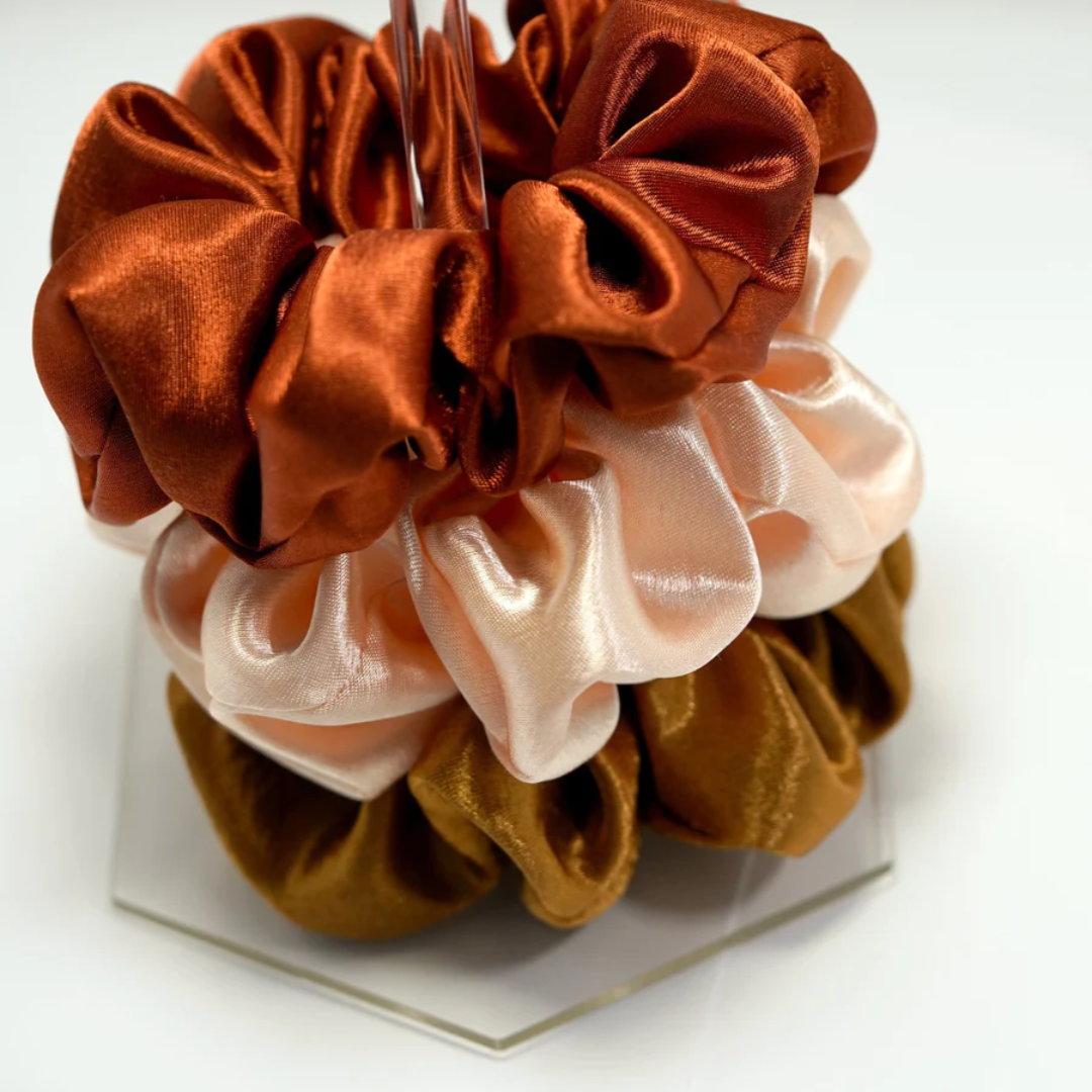 SOFT SATIN SCRUNCHIE - BUILD YOUR SET