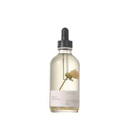 Bath Oil - Bloom (Drift) - 120ml (all-natural, hand-poured)