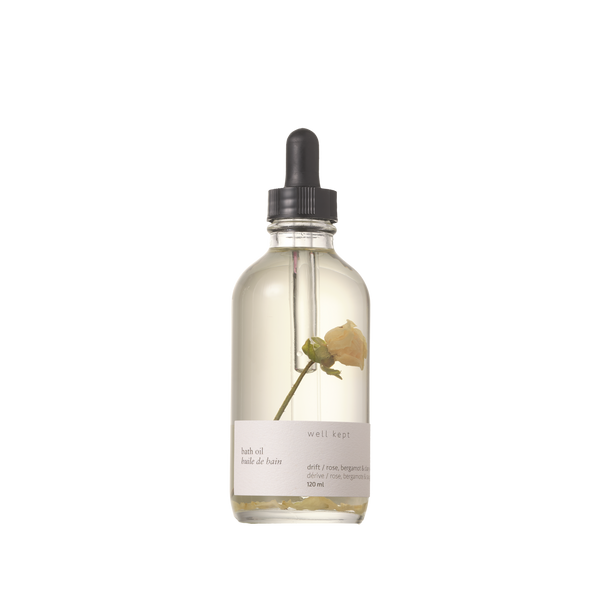 Bath Oil - Bloom (Drift) - 120ml (all-natural, hand-poured)